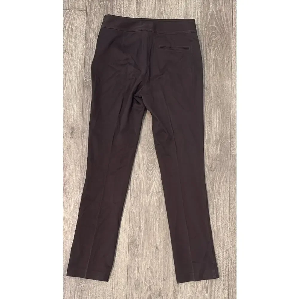 Lauren Ralph Lauren Dark Brown Stretch Pants Trousers Size 4